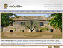 Tablet Screenshot of destinationcasali.com